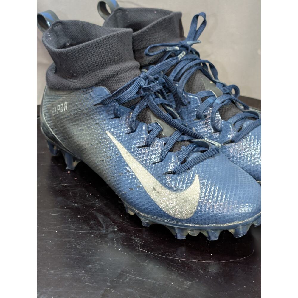 Nike Vapor Untouchable Pro 3 Navy Glitter Mens 8 7 Uk Football Cleats 917165-004